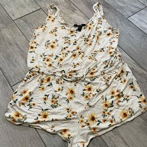 Sunflower romper